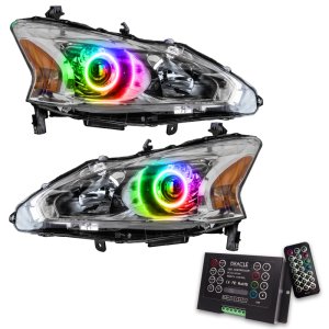 Nissan Altima Headlight Assembly - ORACLE Lighting - ColorSHIFT w/ 2.0 Controller - `13-`15